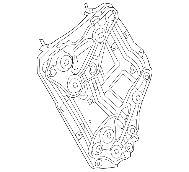 83721JJ50A Деталь REGULATOR, LEFT