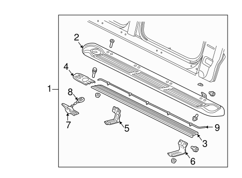 Expedition RUNNING BOARD