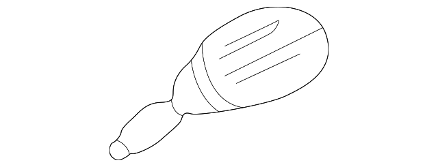 F75Z16B456AA Деталь LAMP LENS, RIGHT