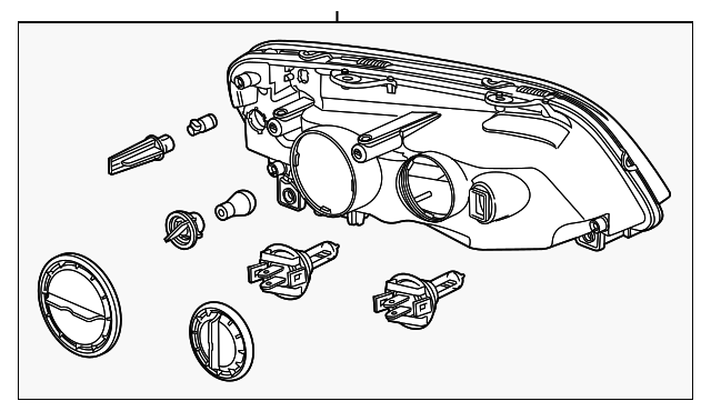 92245553 HEADLAMP ASSY, RIGHT