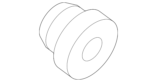 MF445432 Деталь LENS & HOUSING NUT, RIGHT