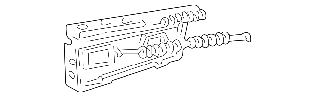 15975348 Деталь SEAT TRACK, RIGHT