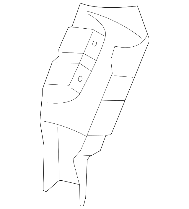17169-47011 Деталь LOWER INSULATOR, LEFT