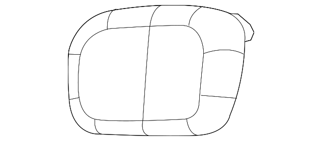 7B0-883-901-B-DE5 Деталь HEADREST, RIGHT