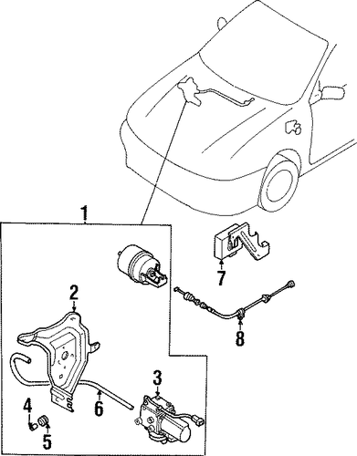 Protege CRUISE CONTROL SYSTEM