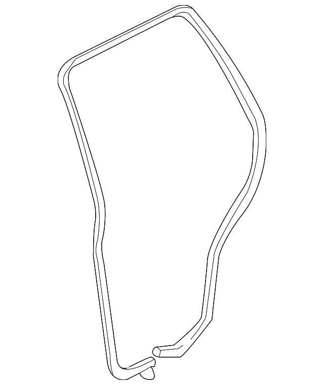 55136116AE Деталь WEATHERSTRIP, RIGHT