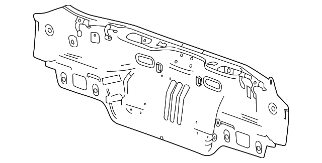 23449508 Деталь REAR BODY PANEL