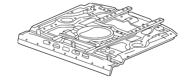 22858930 Деталь PKG TRAY PANEL