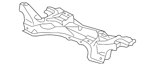 50200-SLN-A80 Деталь SUB-FRAME, FR. SUSPENSION