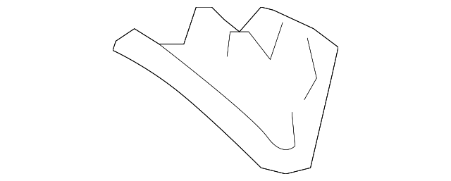 63147-52060 Деталь ROOF BOW BRACKET, LEFT