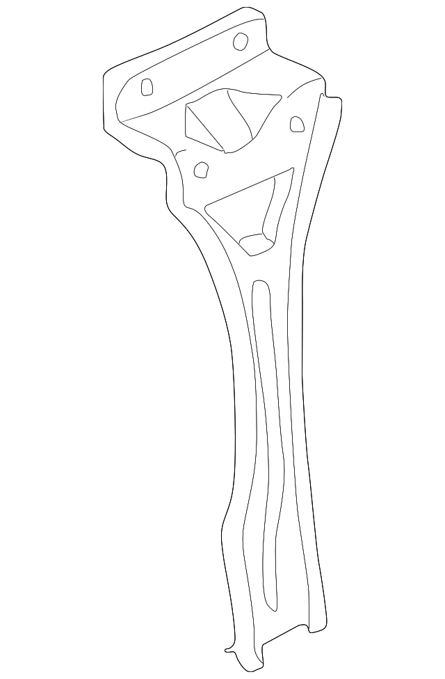 YL2Z16864AA Деталь LATCH SUPPORT
