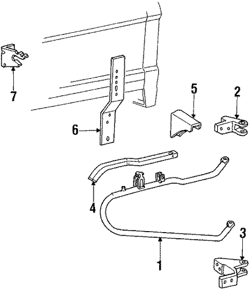 Bronco II CARRIER & COMPONENTS