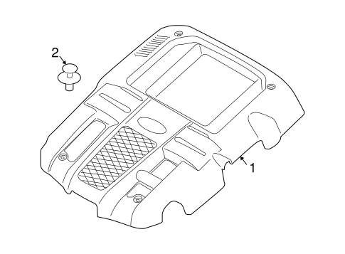 Forester ENGINE APPEARANCE COVER