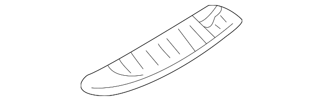 0K553-51322B Деталь GRILLE, LEFT
