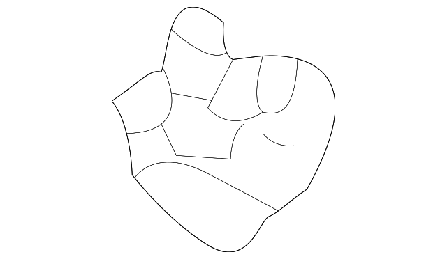 0K53A-69331CY Деталь SUNVISOR HOLDER, LEFT