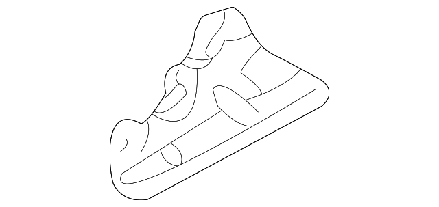 0K52Y-68033 Деталь ABSORBER, LEFT