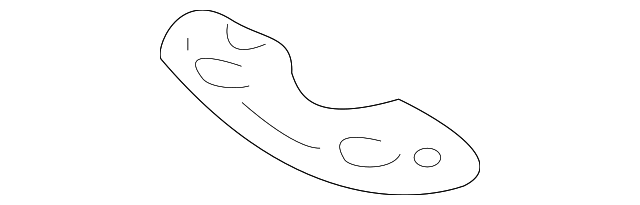 2K53E-51417 Деталь O'HEAD LAMP LENS