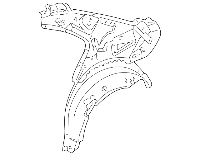 203-630-79-01 Деталь INNER PANEL ASSY, LEFT