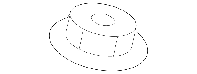 90948-A2006 SHOCK RETAINER, LEFT