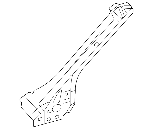 5008734AF Деталь UPPER PILLAR, RIGHT