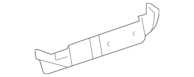 4389557AC Деталь HINGE PLATE, LEFT
