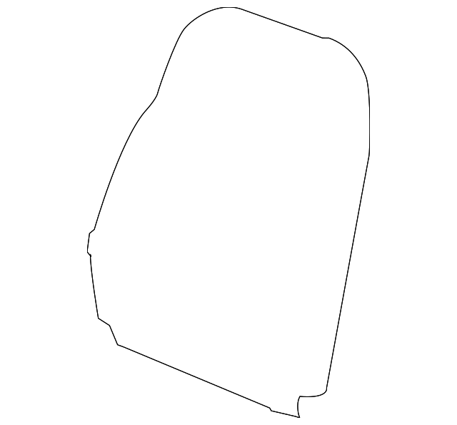 5139240AA Деталь SEAT BACK FRAME, LEFT