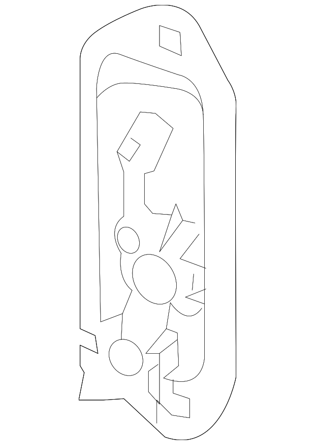 25216-VG202 Деталь CONTACT PLATE, LEFT