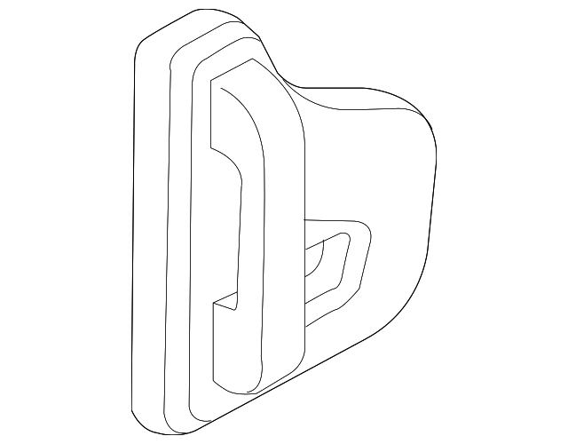 82671-4AJ0A Деталь HANDLE, INSIDE, LEFT