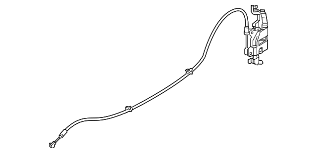 82500-3LM0A Деталь LATCH, RIGHT