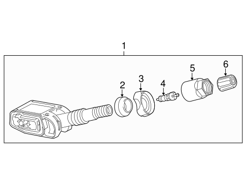 ATS TIRE PRESSURE MONITOR COMPONENTS
