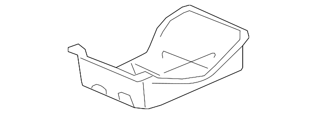 74530-TZ3-A00 COVER, RR. SUB-FRAME (LOWER)