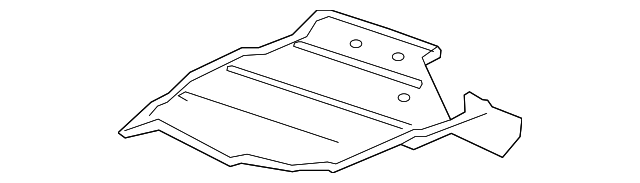 74570-TZ7-A00 Деталь COVER ASSY., L. MIDDLE FLOOR (LOWER)
