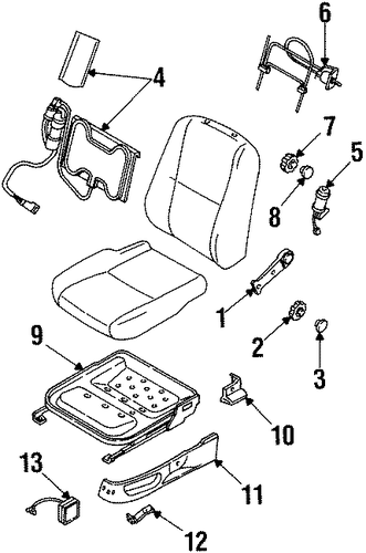 Contour SEAT COMPONENTS