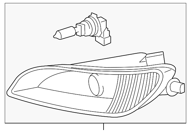 81220-AE020 FOG LAMP ASSY, LEFT