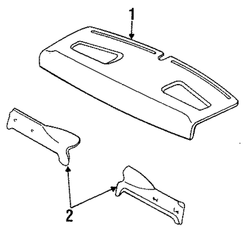 Contour INTERIOR TRIM - REAR BODY 2