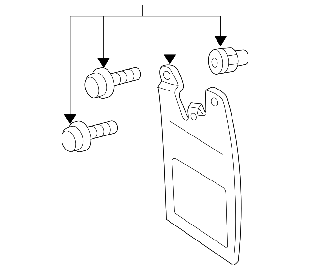 76622-04020 MUD GUARD, LEFT