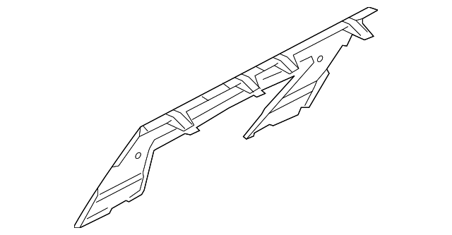 7628286Z00 Деталь REAR TRIM PANEL, LEFT