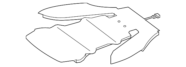 231-906-54-00 Деталь SEAT CUSHION HTR