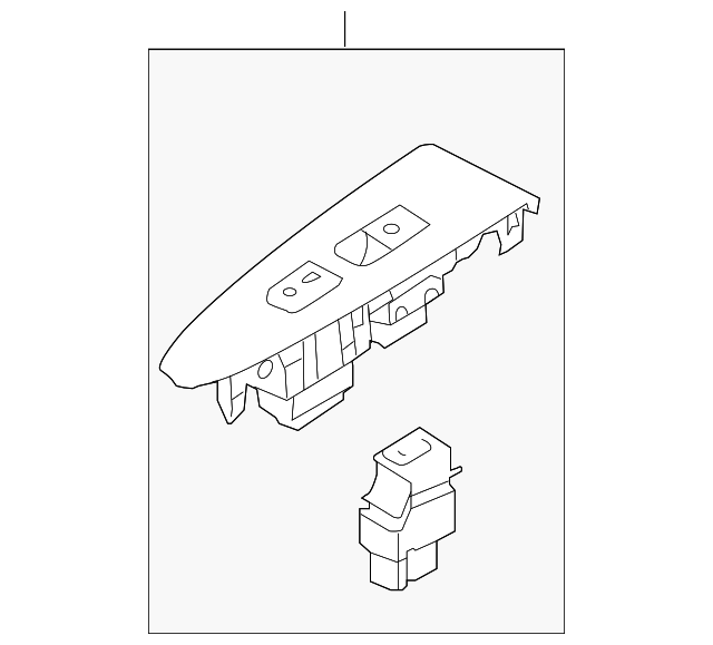 93580-3W000WK Деталь SWITCH ASSY, LEFT