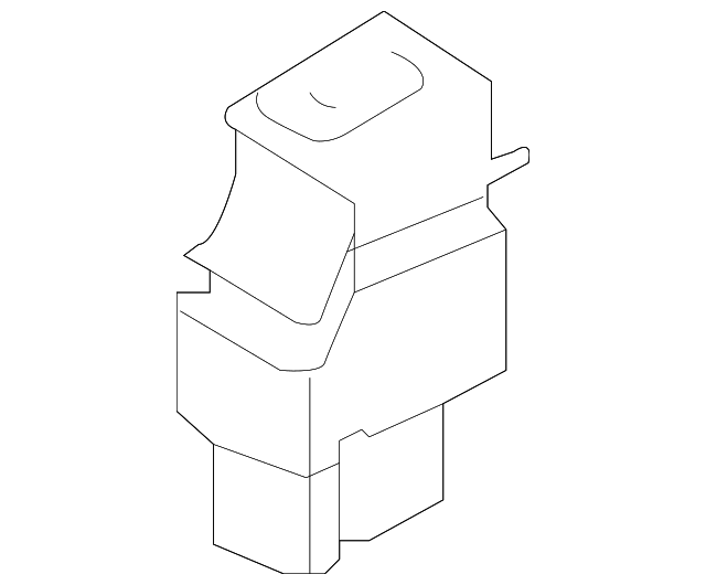 93581-3W000 Деталь WINDOW SWITCH, LEFT