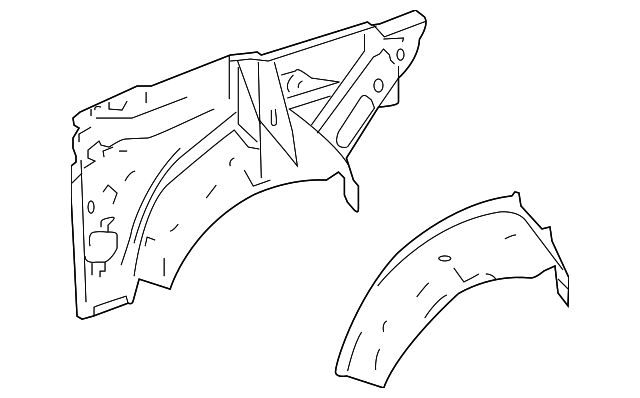 207-630-27-01 Деталь INNER PANEL ASSY, LEFT