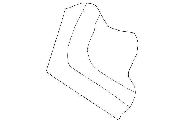 64310SA010 Деталь SEAT BACK FRAME, RIGHT