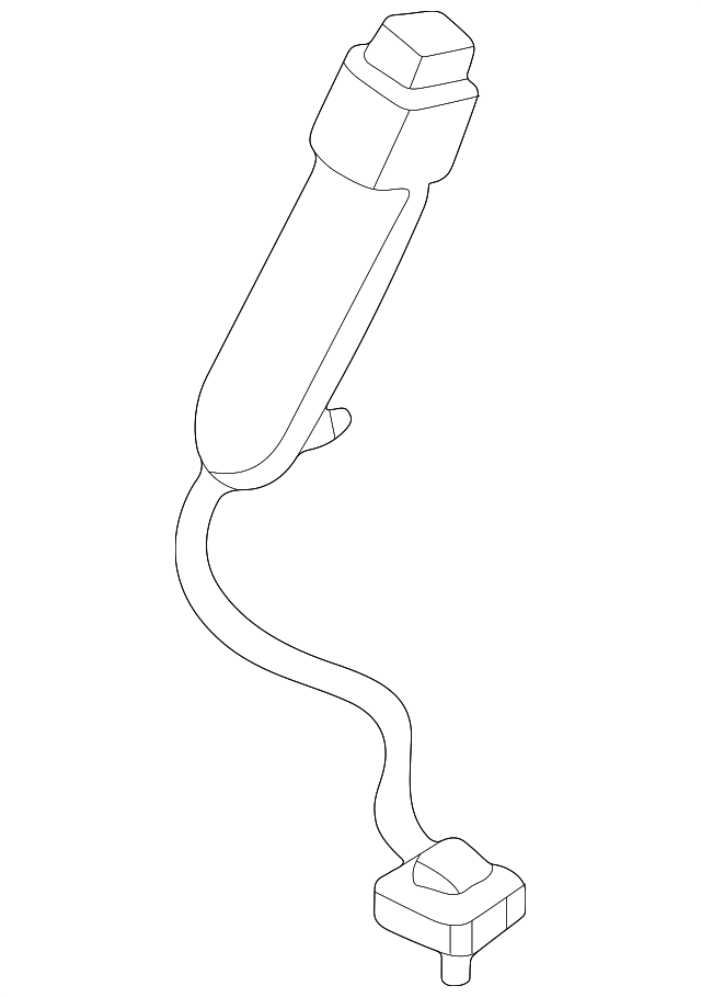 6L1Z-7861203-AA Деталь BUCKLE, LEFT