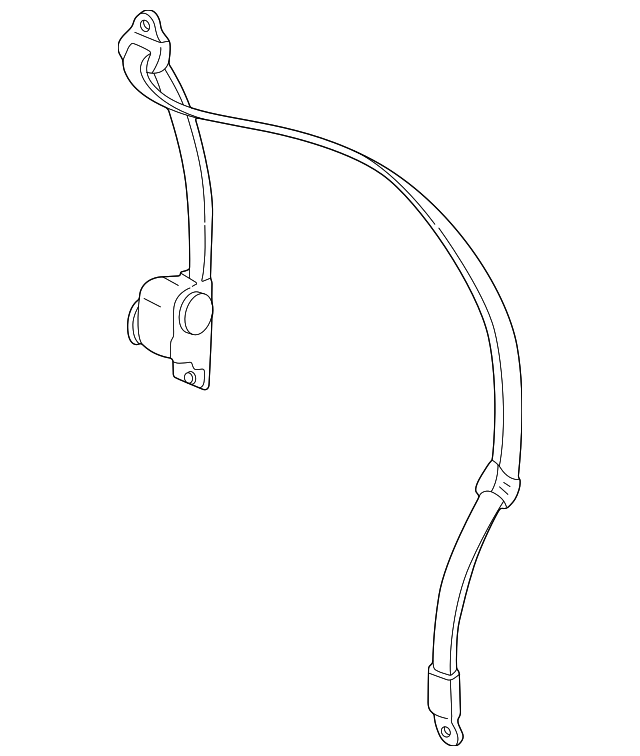 6L1Z-78611B08-AE Деталь RETRACTOR ASSY, RIGHT