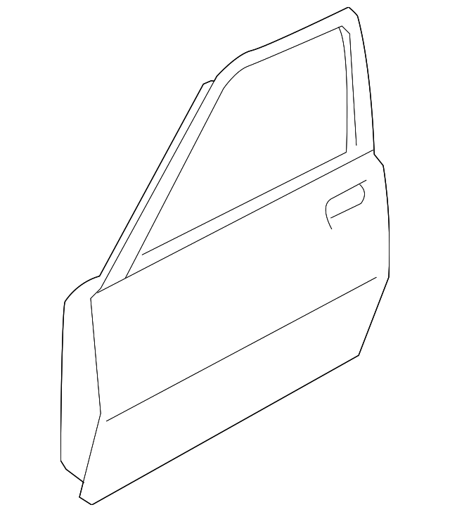 6800154821 Деталь DOOR ASSY, RIGHT
