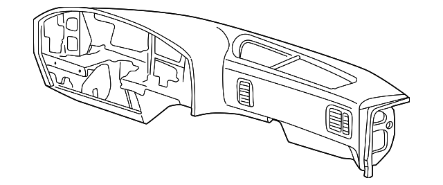 F5UZ1504320D Деталь INSTRUMENT PANEL