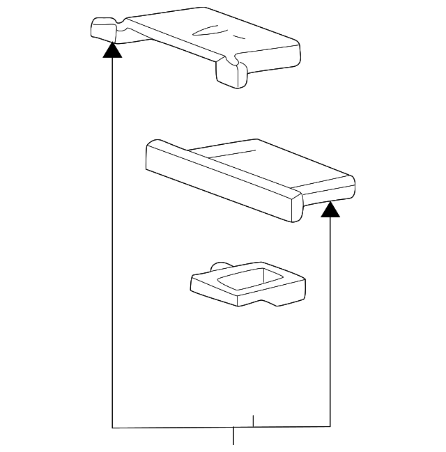 F2UZ1504810B Деталь ASHTRAY ASSY