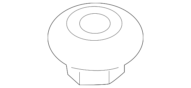 19316322 Деталь RADIATOR LOWER INSULATOR, LEFT