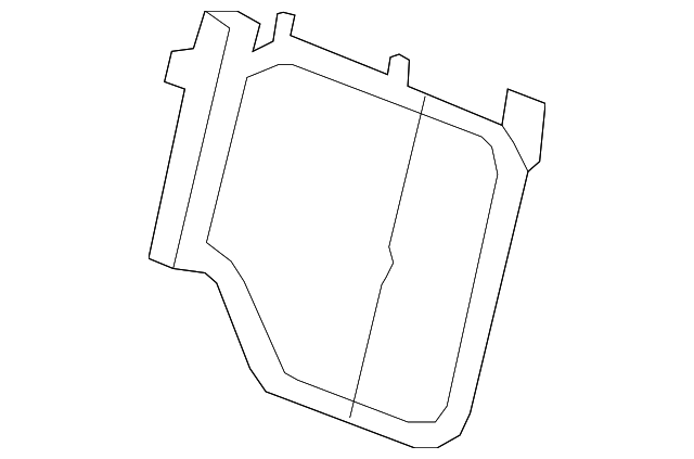 19127671 Деталь SEAT BACK FRAME, LEFT