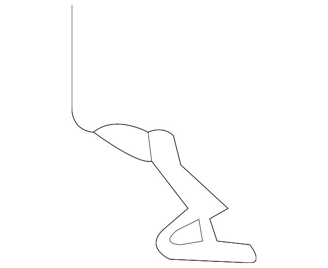 91855-4D001 Деталь POSITIVE CABLE